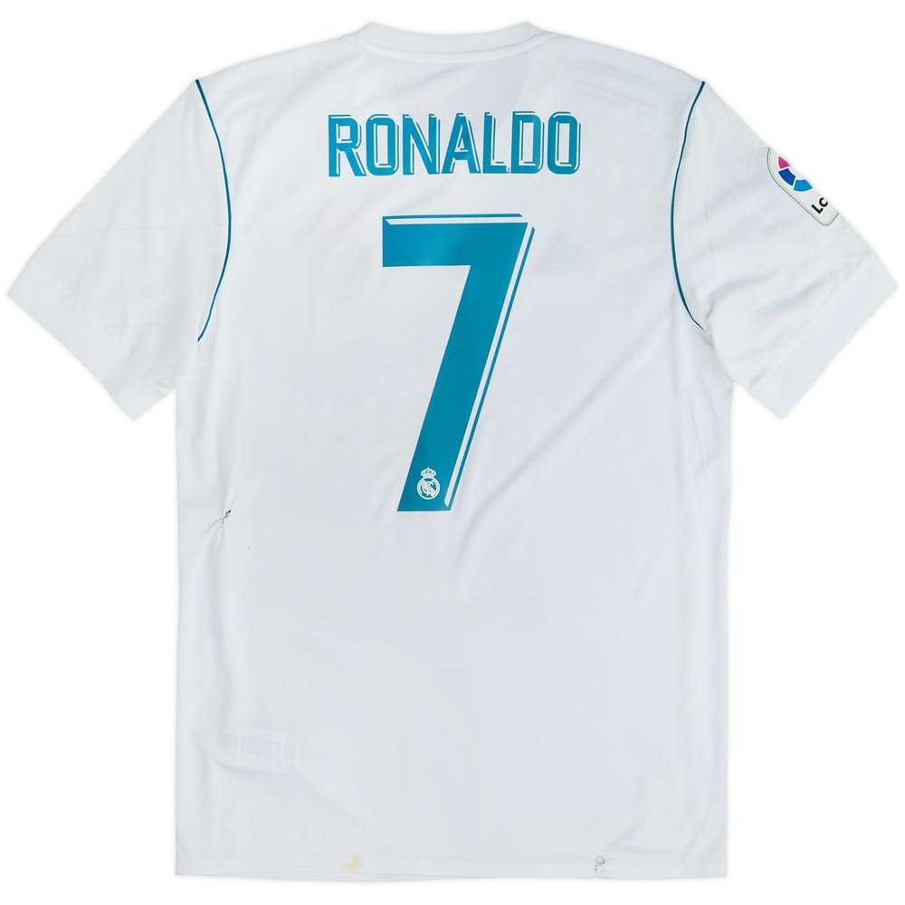 2017-18 Real Madrid Home Shirt Ronaldo #7 - 4/10 - (S)