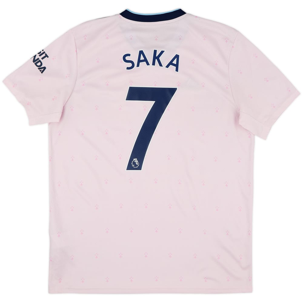2022-23 Arsenal Third Shirt Saka #7 - 9/10 - (L)