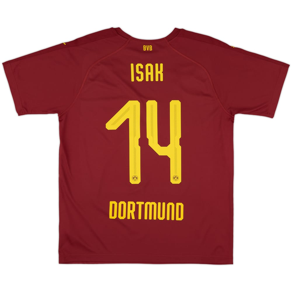 2018-19 Borussia Dortmund Third Shirt Isak #14 - 7/10 - (L)