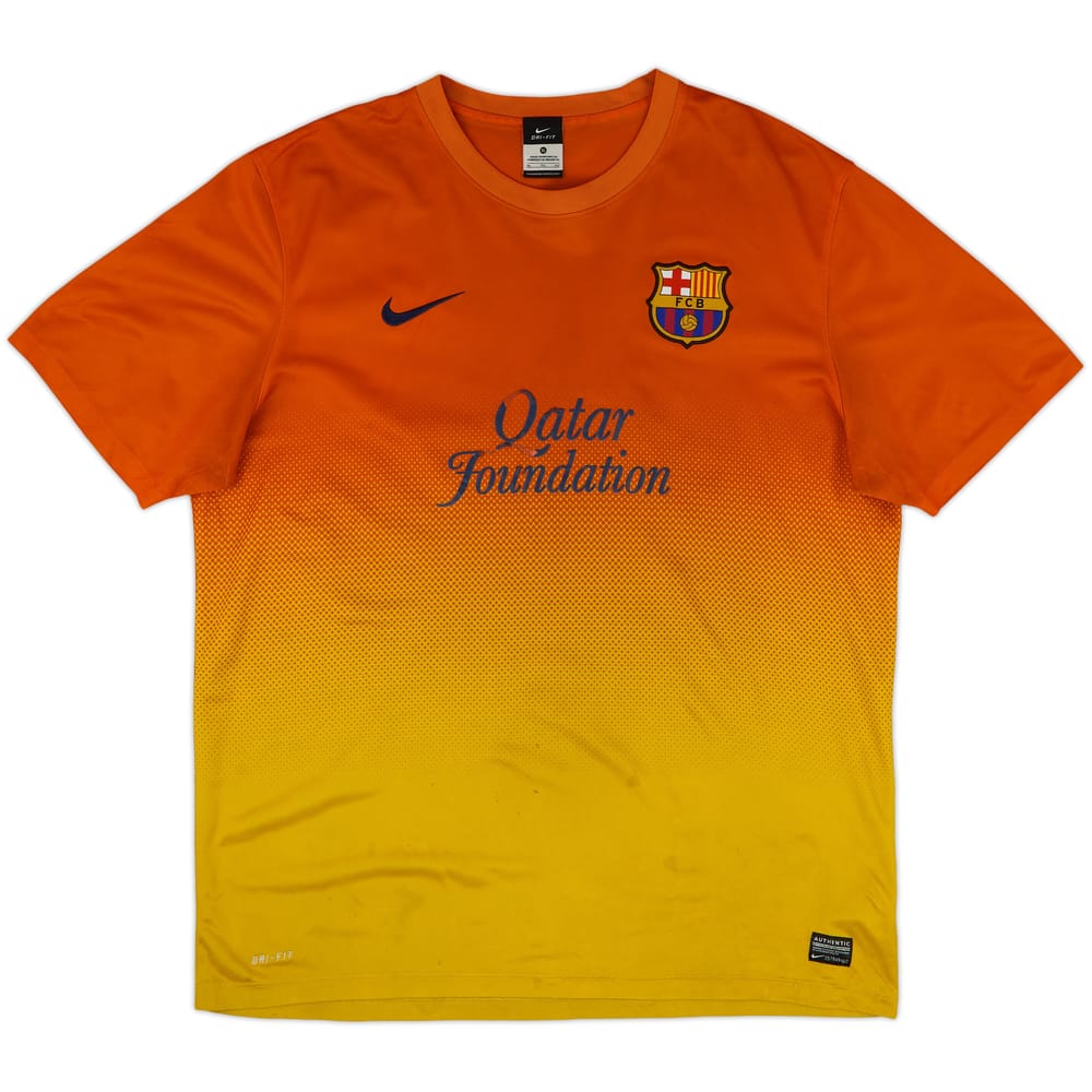 2012-13 Barcelona Basic Away Shirt - 4/10 - (XL)
