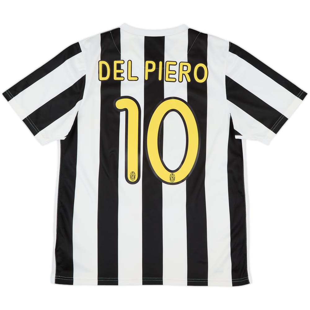 2009-10 Juventus Home Shirt Del Piero #10 - 6/10 - (M)