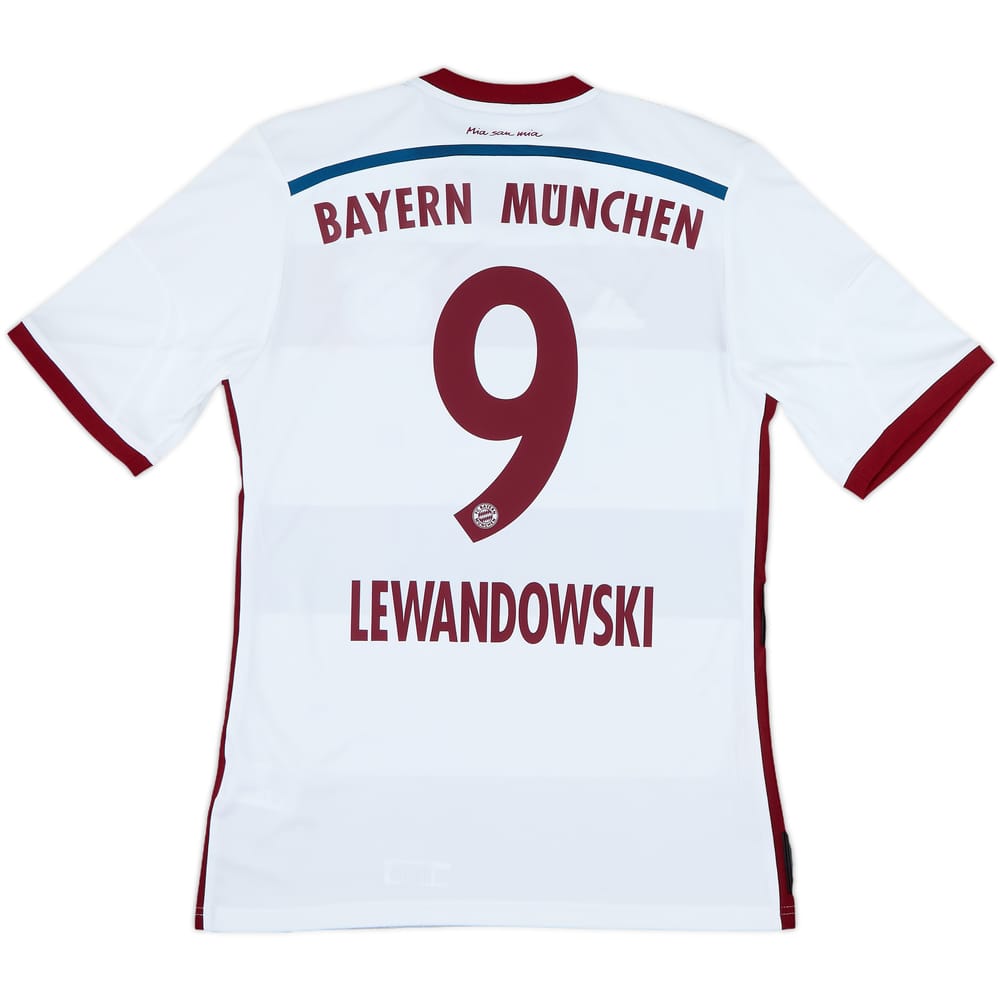 2014-15 Bayern Munich Away Shirt Lewandowski #9 (S)