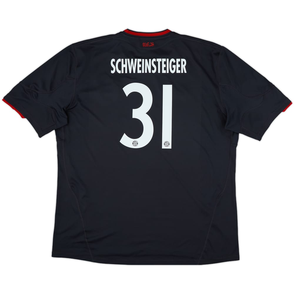 2010-11 Bayern Munich Third Shirt Schweinsteiger #31 - 7/10 - (XL)