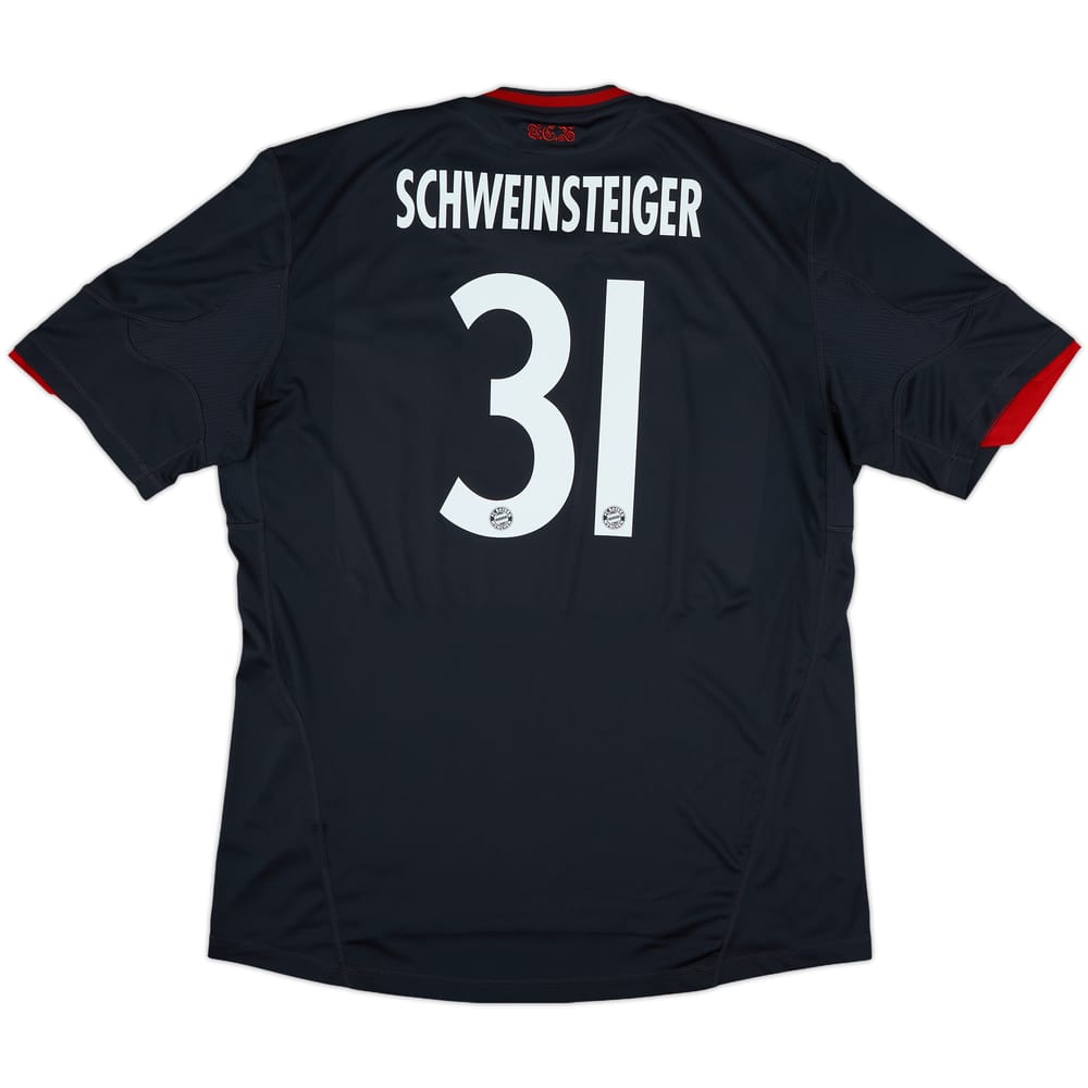 2010-11 Bayern Munich Third Shirt Schweinsteiger #31 - 6/10 - (XL)