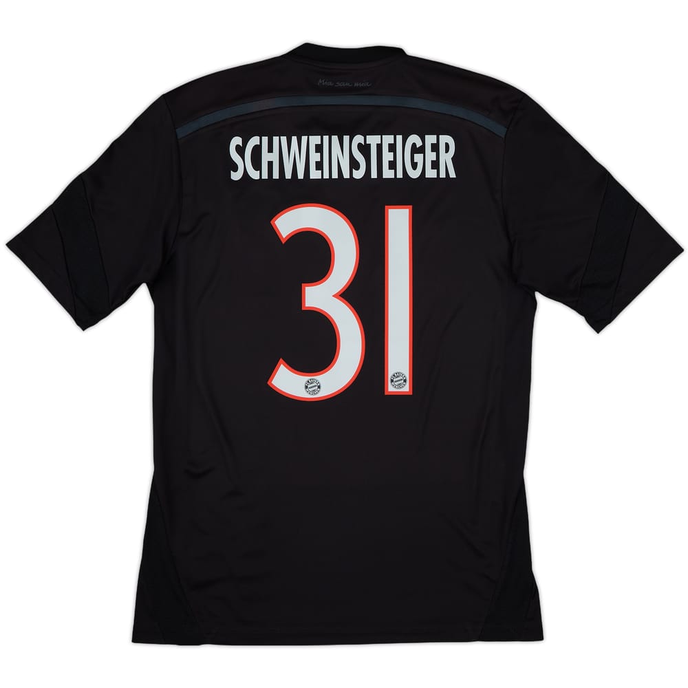 2014-15 Bayern Munich Third Shirt Schweinsteiger #31 - 6/10 - (S)