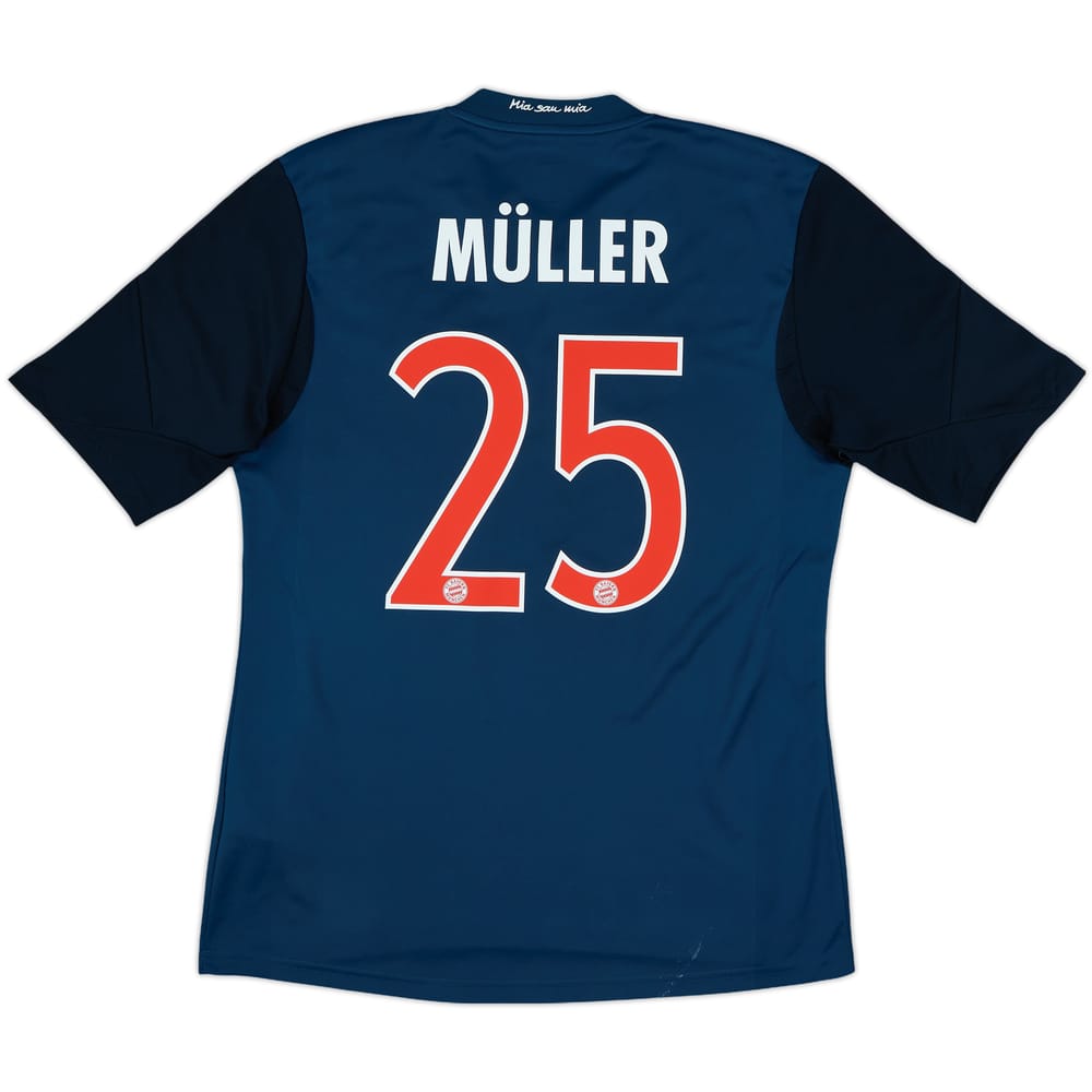 2013-14 Bayern Munich Third Shirt Muller #25 - 5/10 - (M)