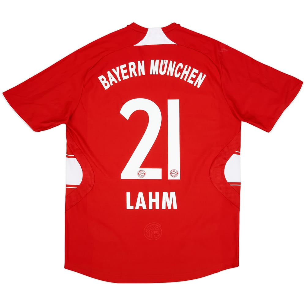 2007-08 Bayern Munich Home Shirt Lahm #21 - 7/10 - (M)