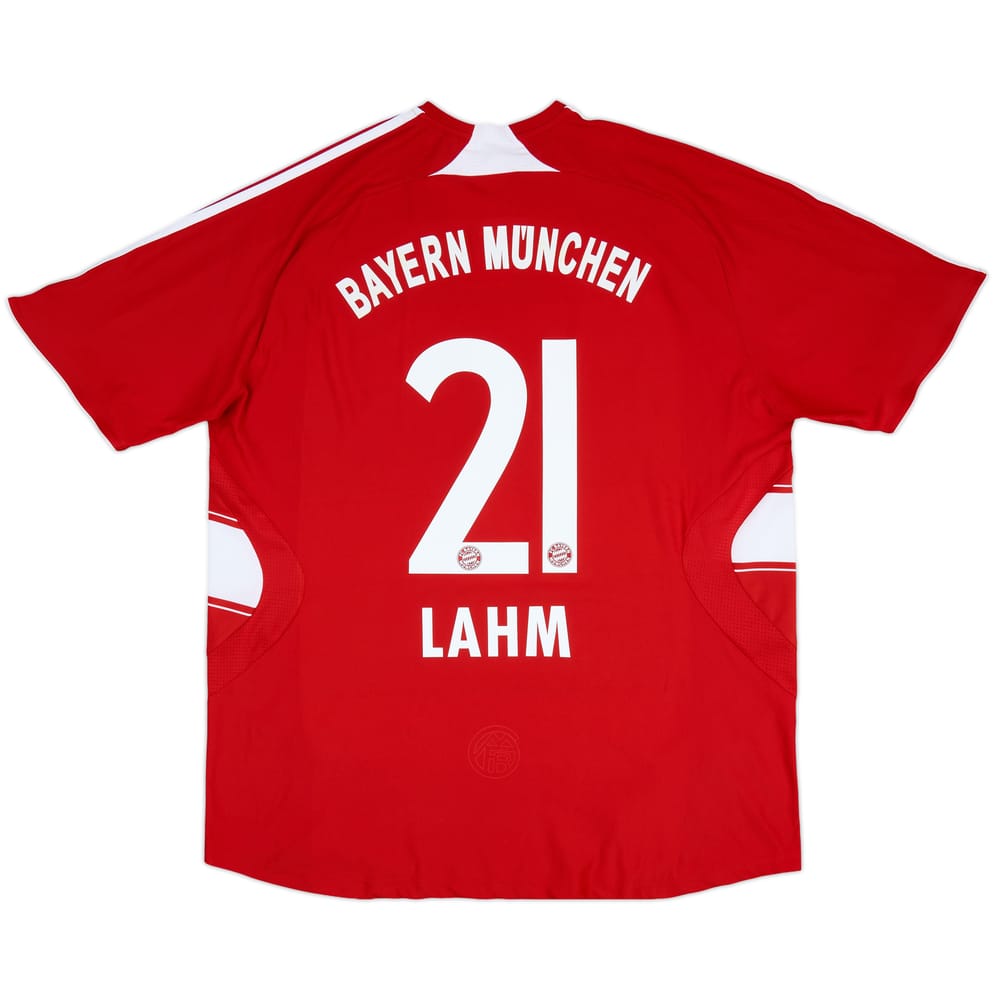 2007-08 Bayern Munich Home Shirt Lahm #21 - 8/10 - (XL)