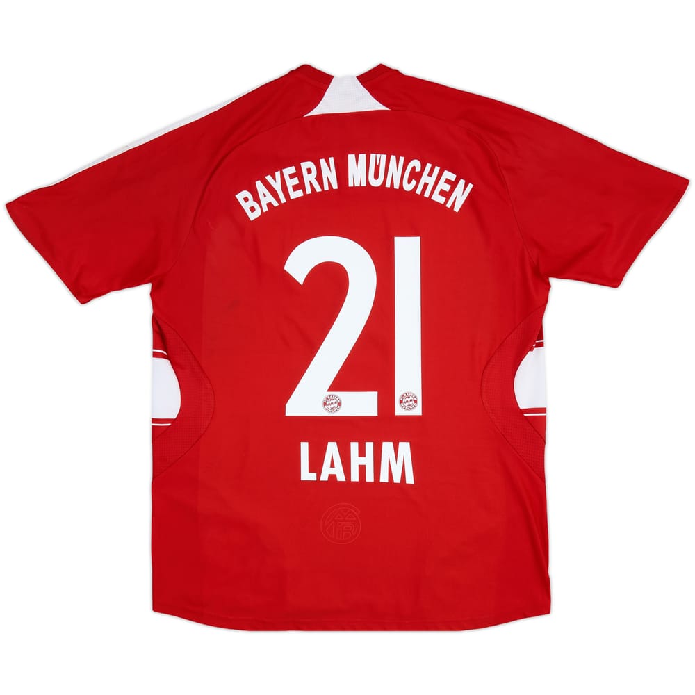 2007-08 Bayern Munich Home Shirt Lahm #21 - 8/10 - (M)