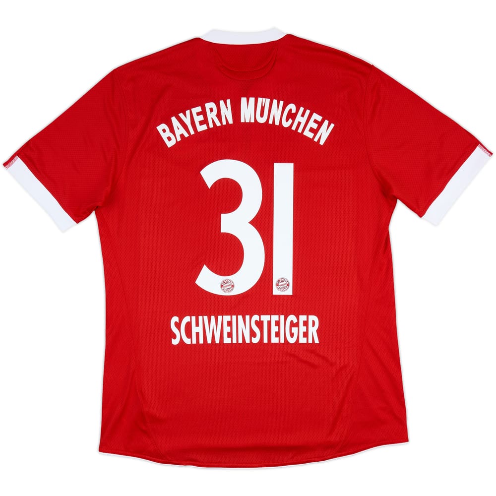 2009-10 Bayern Munich Home Shirt Schweinsteiger #31 - 6/10 - (L)