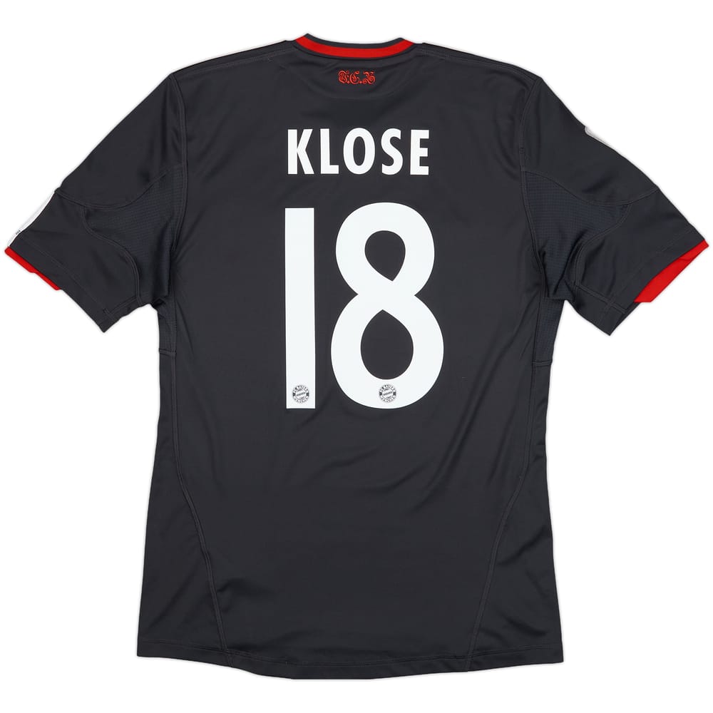 2010-11 Bayern Munich Third Shirt Klose #18 - 6/10 - (S)