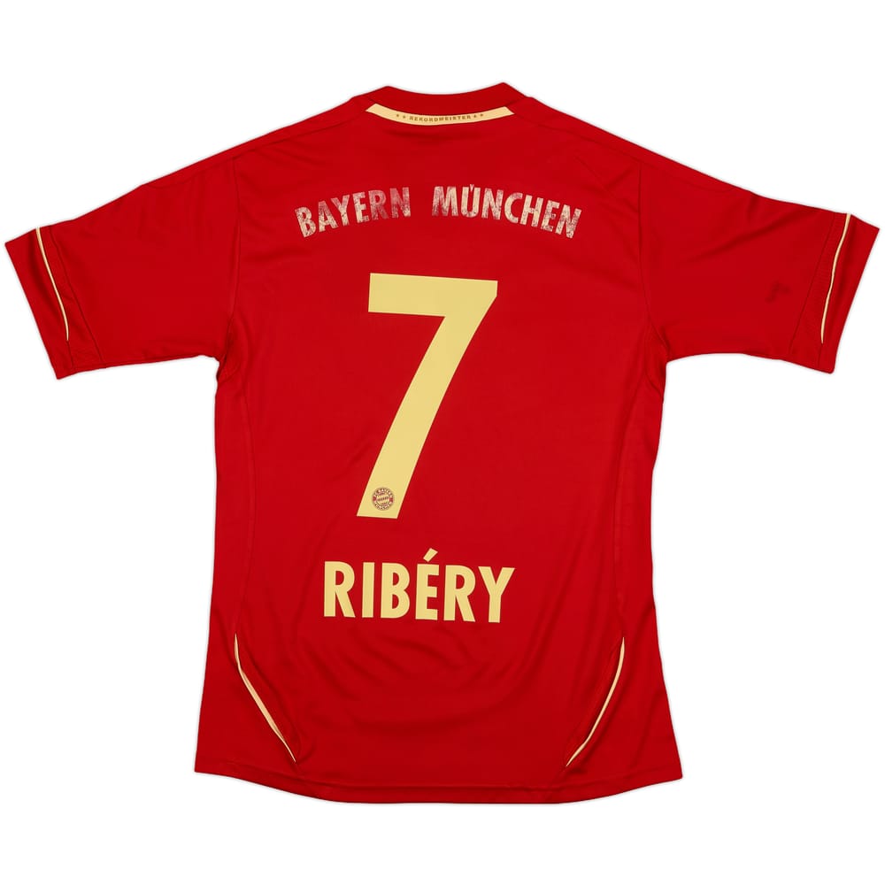 2011-13 Bayern Munich Home Shirt Ribery #7 - 6/10 - (Women's S)