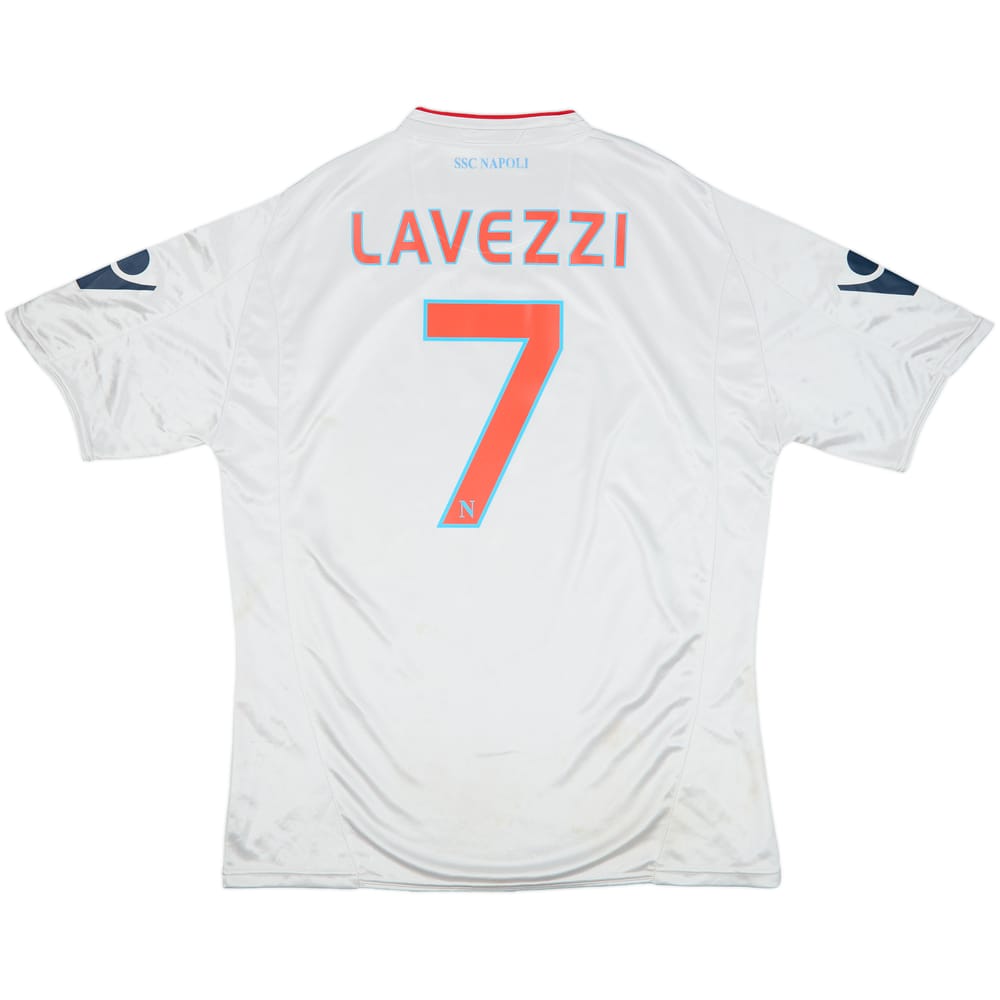2009-10 Napoli Away Shirt Lavezzi #7 - 6/10 - (XXL)