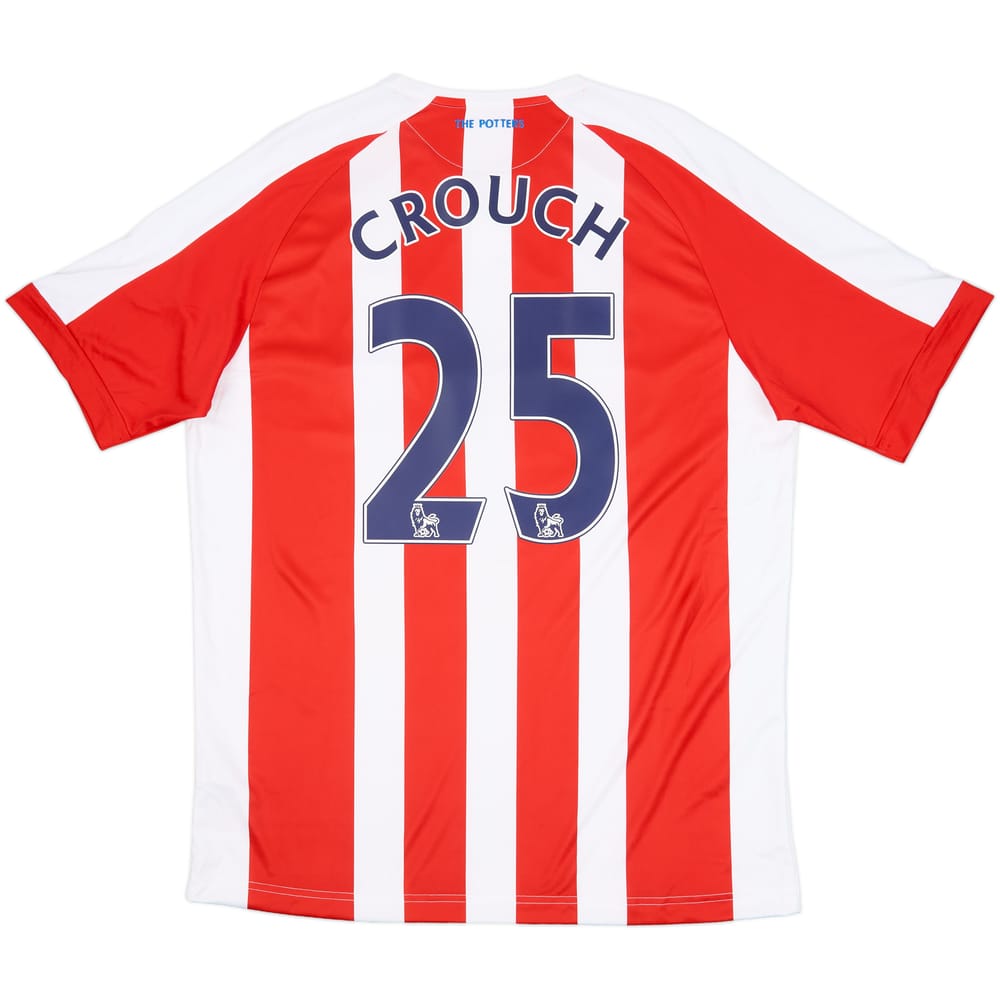 2014-15 Stoke City Home Shirt Crouch #25 - 9/10 - (L)