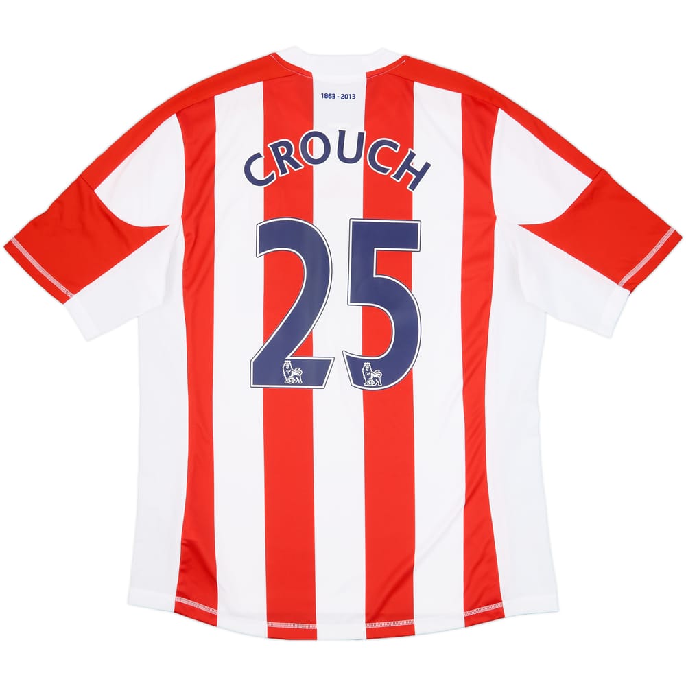 2012-13 Stoke '150 Years' Home Shirt Crouch #25 - 9/10 - (L)