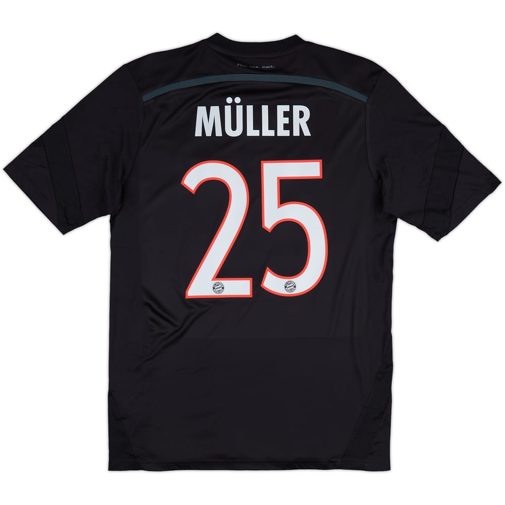 2014-15 Bayern Munich Third Shirt Muller #25 - 7/10 - (M)