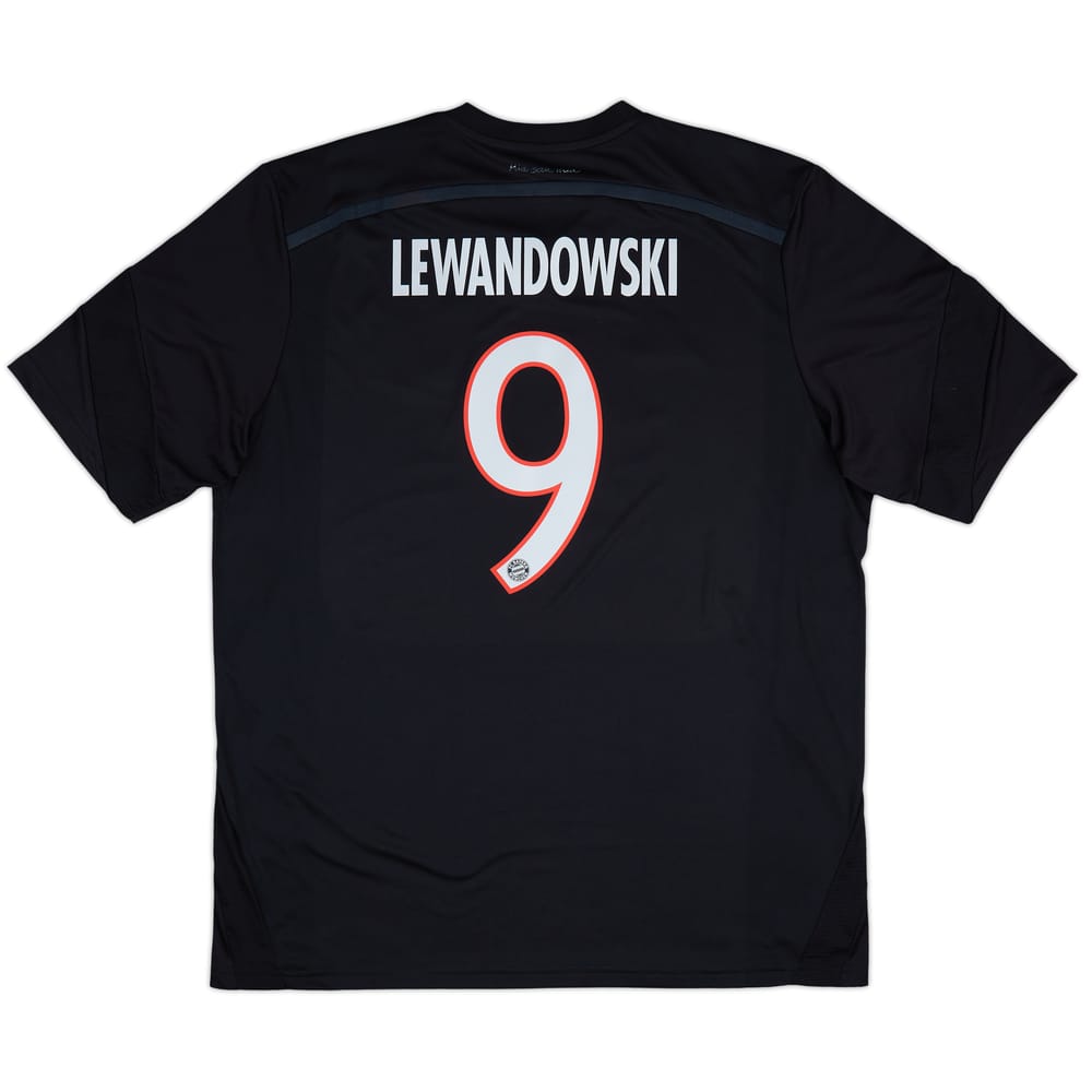 2014-15 Bayern Munich Third Shirt Lewandowski #9 - 6/10 - (XL)