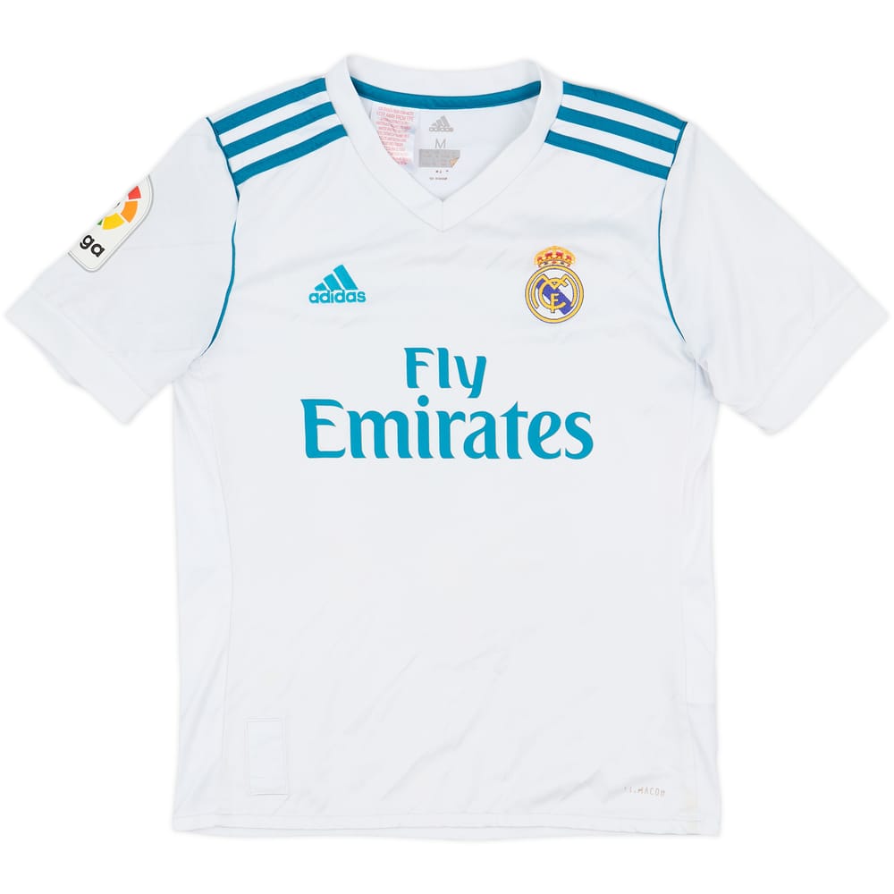 2017-18 Real Madrid Home Shirt - 7/10 - (M.Boys)