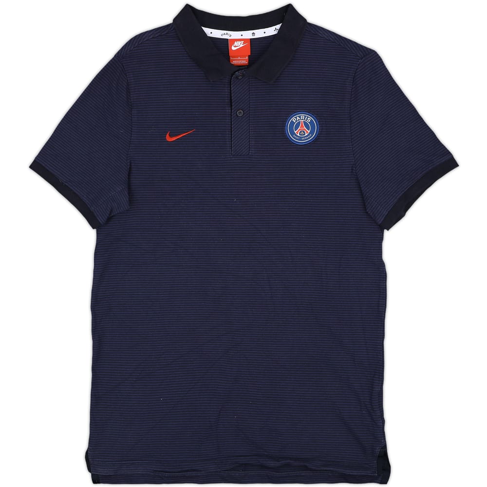 2016-17 Paris Saint-Germain Nike Polo Shirt - 9/10 - (L)
