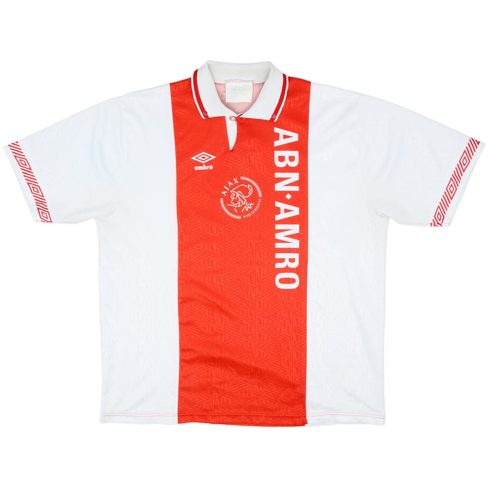 1991-93 Ajax Home Shirt - 8/10 - (XL)
