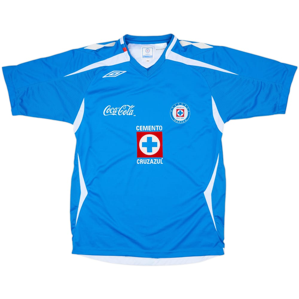 2008-09 Cruz Azul Home Shirt - 9/10 - (M)