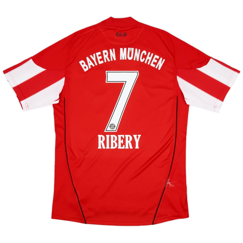 2010-11 Bayern Munich Home Shirt Ribery #7 - 6/10 - (M)