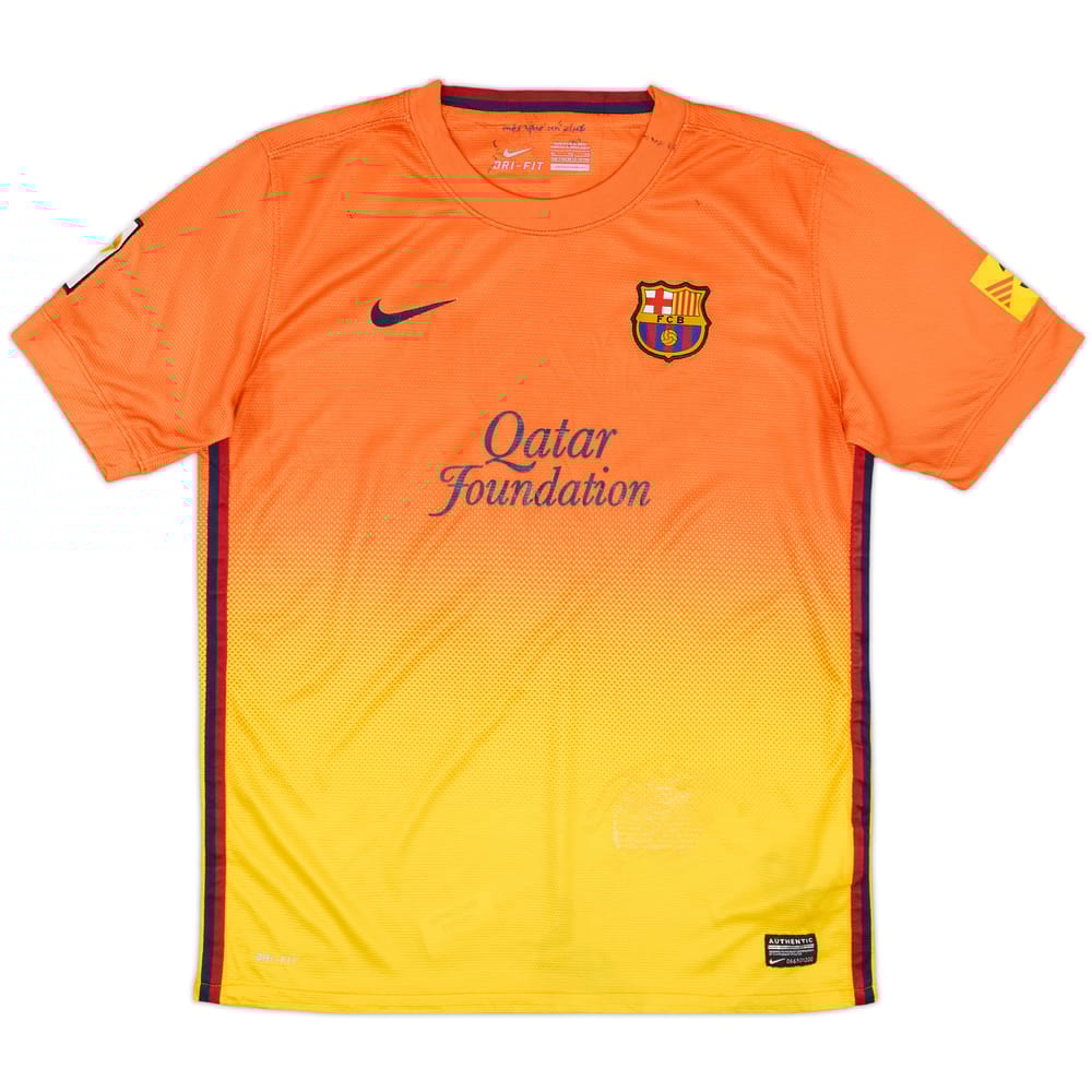 2012-13 Barcelona Away Shirt - 5/10 - (XL.Boys)