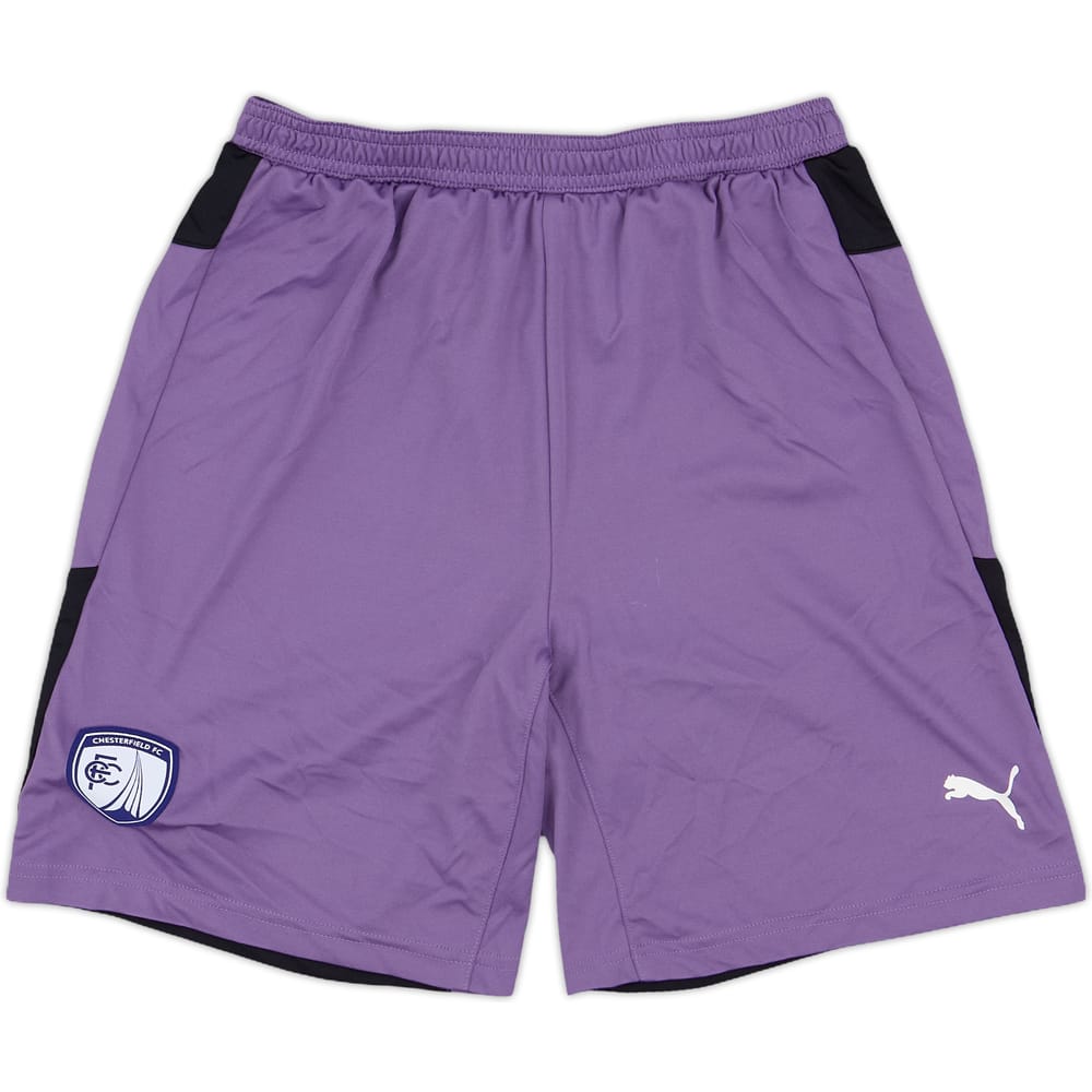 2018-19 Chesterfield GK Shorts - 9/10 - (XL.Boys)