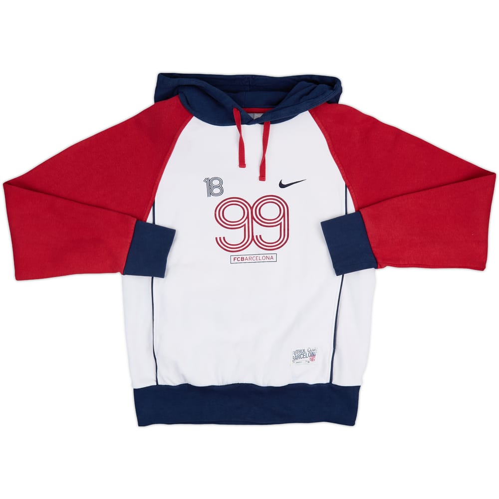 2005-06 Barcelona Nike Hooded Top - 6/10 - (S)
