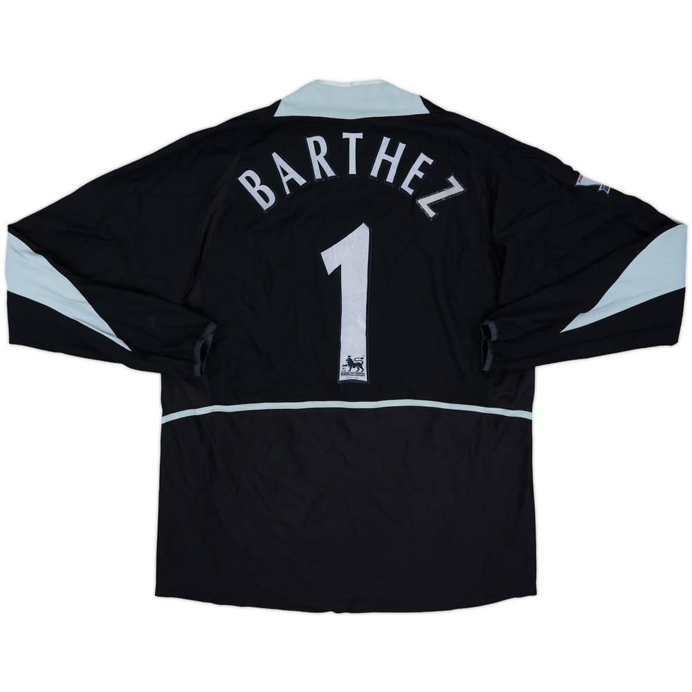 2002-04 Manchester United GK Shirt Barthez # - 4/10 - (XL)