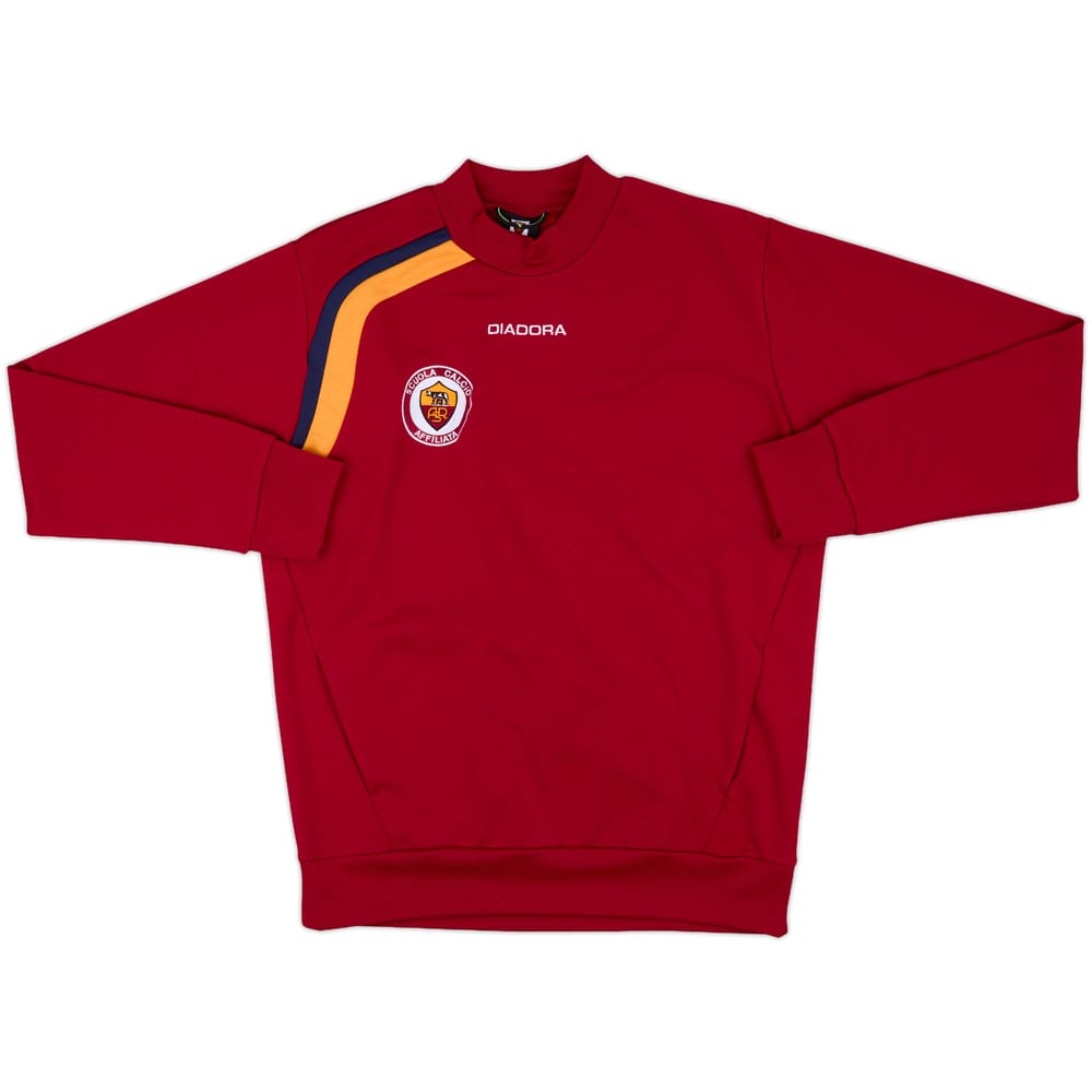 2005-06 Roma 'Scuola' Diadora Sweat Top - 8/10 - (L)