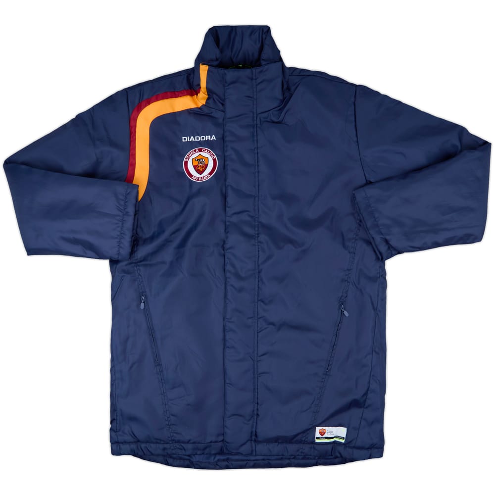 2005-06 Roma 'Scuola' Diadora Padded Bench Coat - 8/10 - (M)