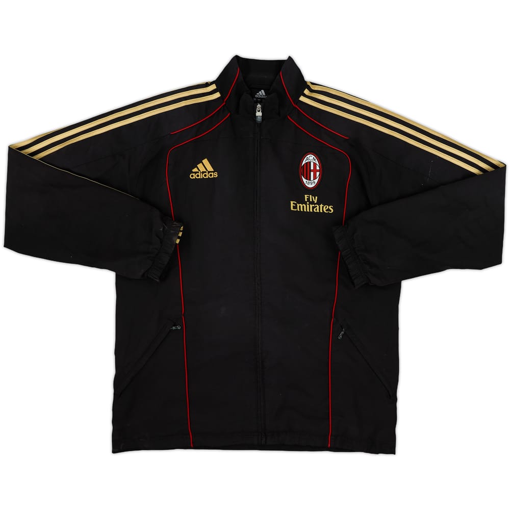 2010-11 AC Milan adidas Track Jacket - 8/10 - (M)