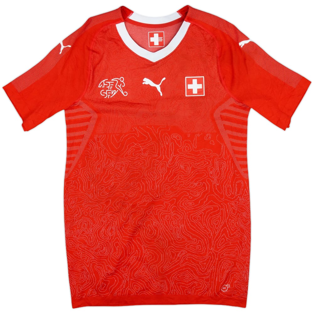 2018-20 Switzerland Authentic Home Shirt - 9/10 - (XL)