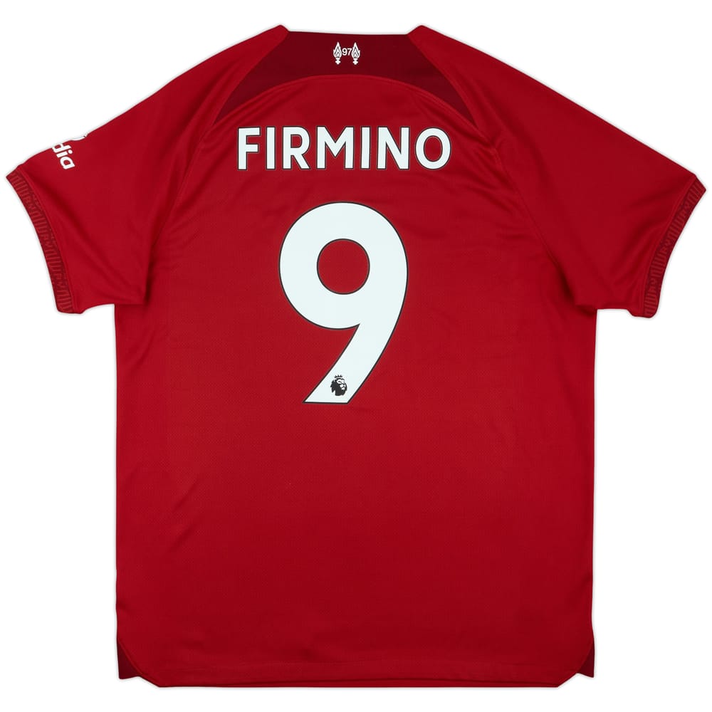 2022-23 Liverpool Home Shirt Firmino #9 - 8/10 - (L)