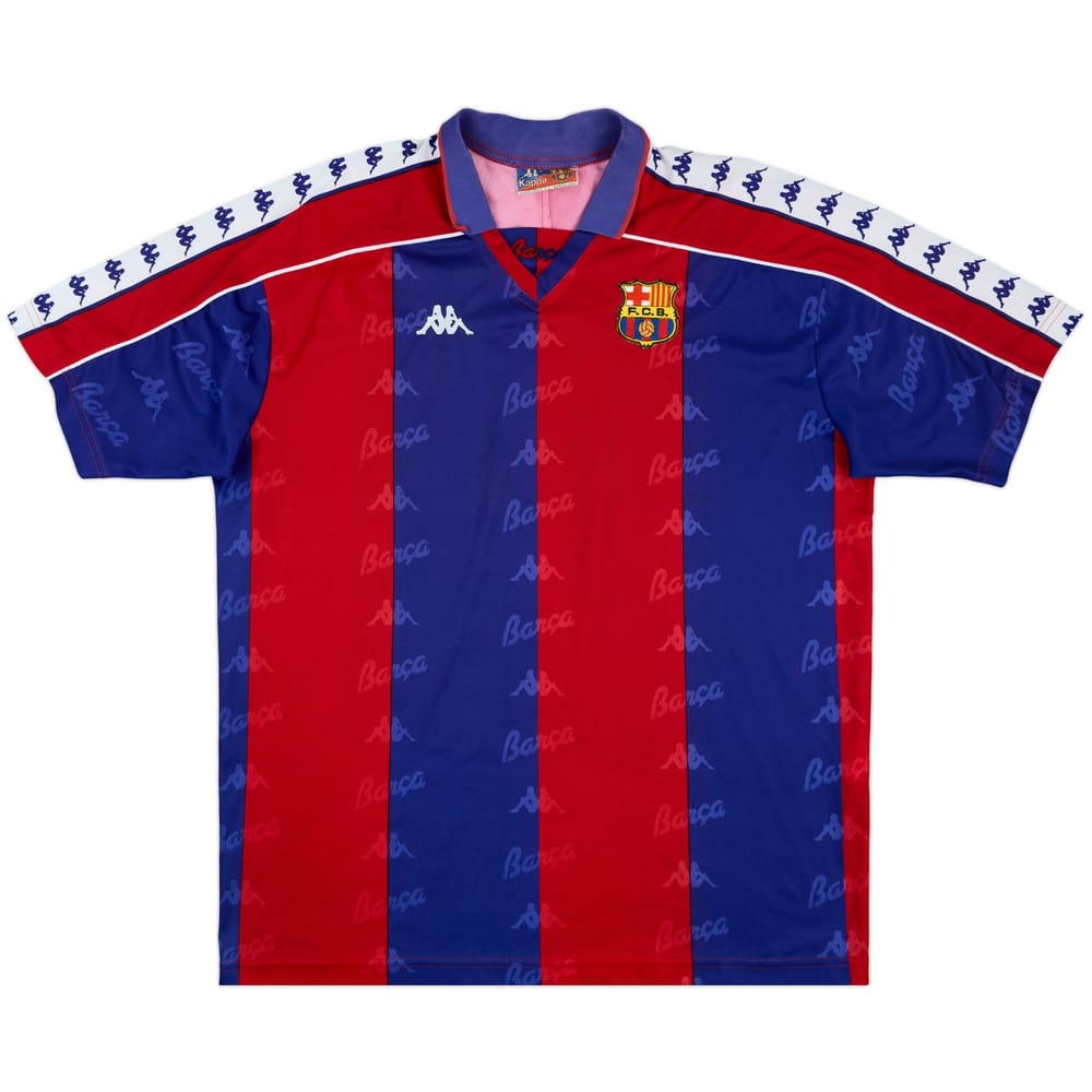 1992-95 Barcelona Home Shirt - 8/10 - (XL)