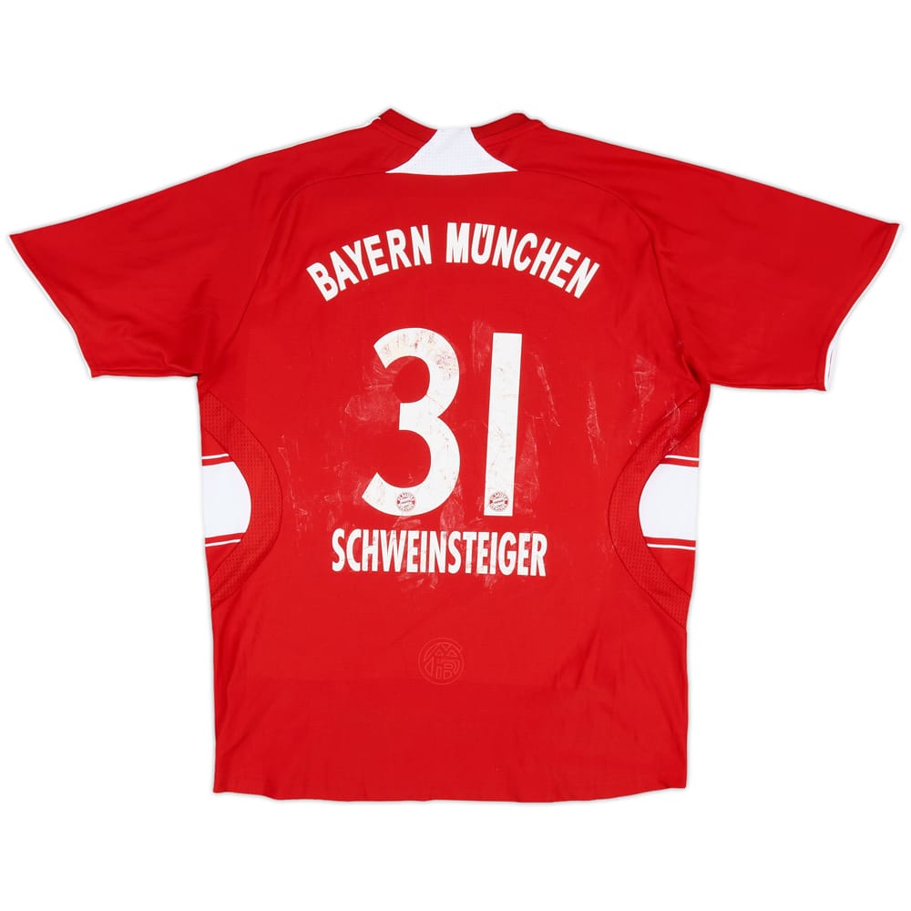 2007-08 Bayern Munich Home Shirt Schweinsteiger #31 - 5/10 - (M.Boys)