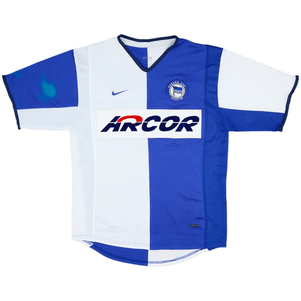 2001-02 Hertha Berlin Home Shirt - 7/10 - (S)
