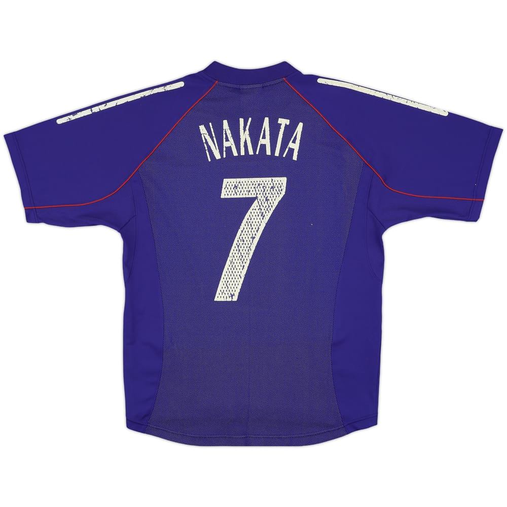 2002-04 Japan Home Shirt Nakata #7 - 4/10 - (S)