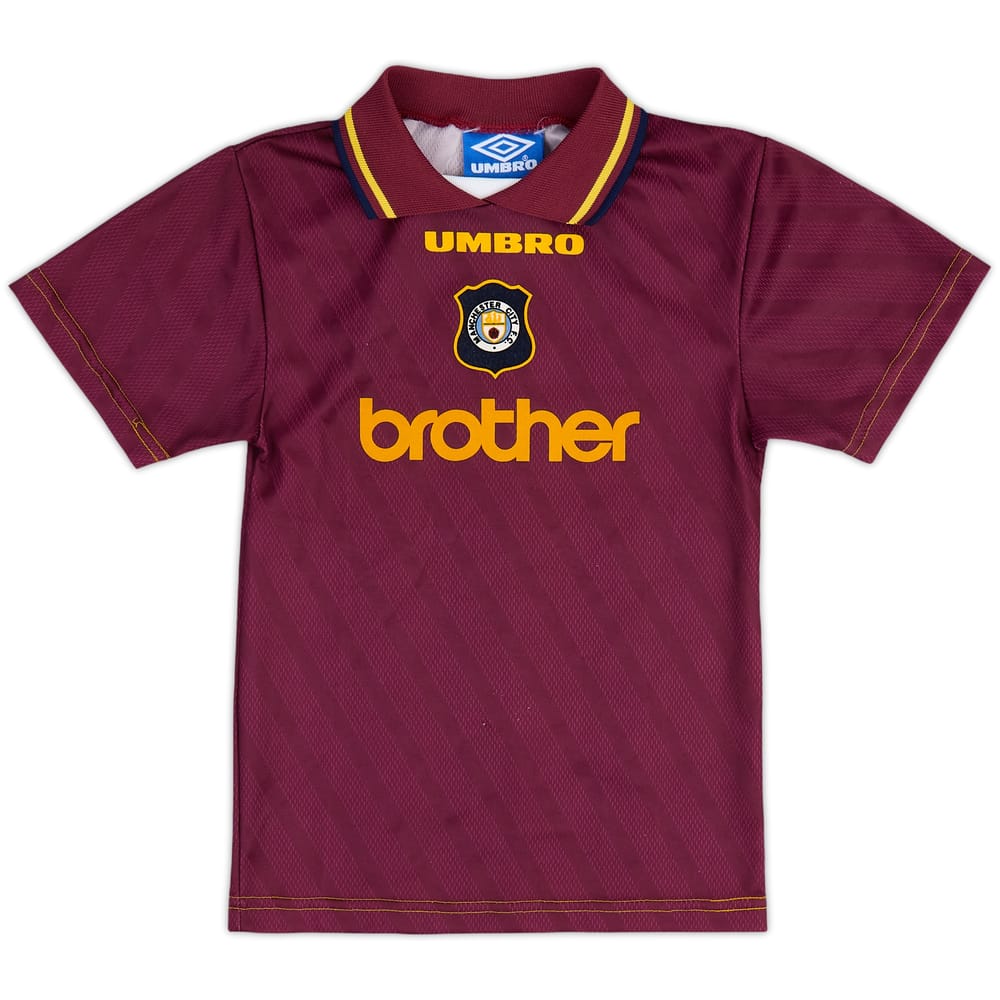 1996-97 Manchester City Away Shirt - 8/10 - (5-6 Years)