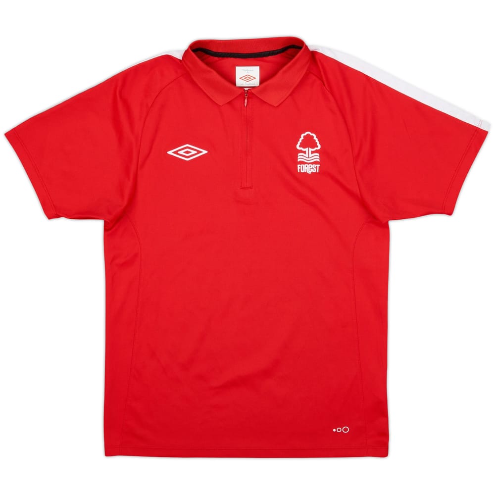 2010-11 Nottingham Forest Umbro 1/4 Zip Training Shirt - 9/10 - (S)