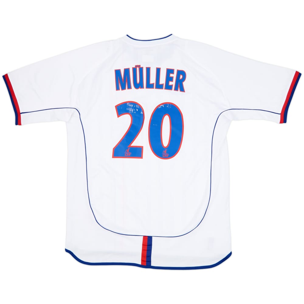 2002-04 Lyon Home Shirt Muller #20 - 6/10 - (L)
