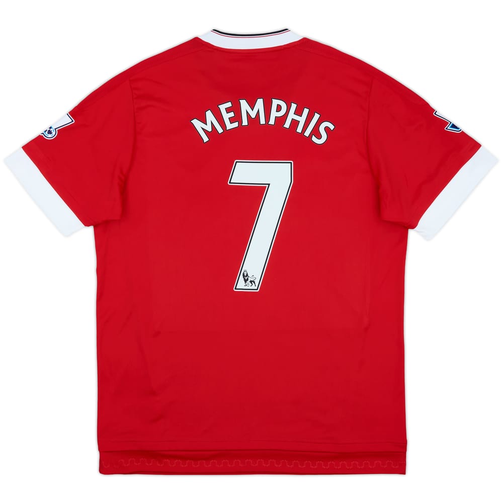 2015-16 Manchester United Home Shirt Memphis #7 - 10/10 - (L)