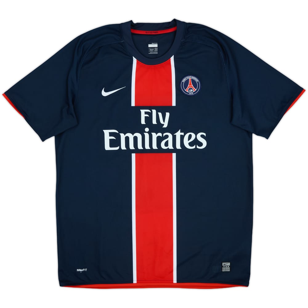 2008-09 Paris Saint-Germain Home Shirt - 10/10 - (L)