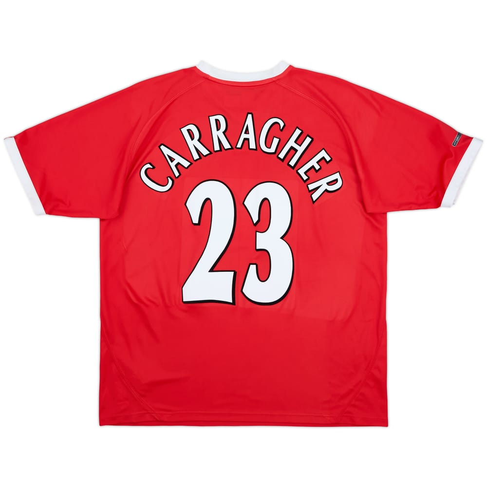 2001-03 Liverpool CL Shirt Carragher #23 - 7/10 - (L)