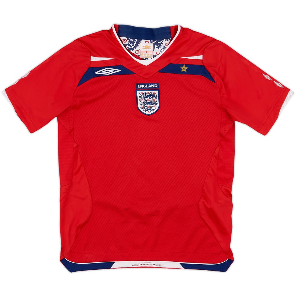 2008-10 England Away Shirt - 7/10 - (M.Boys)