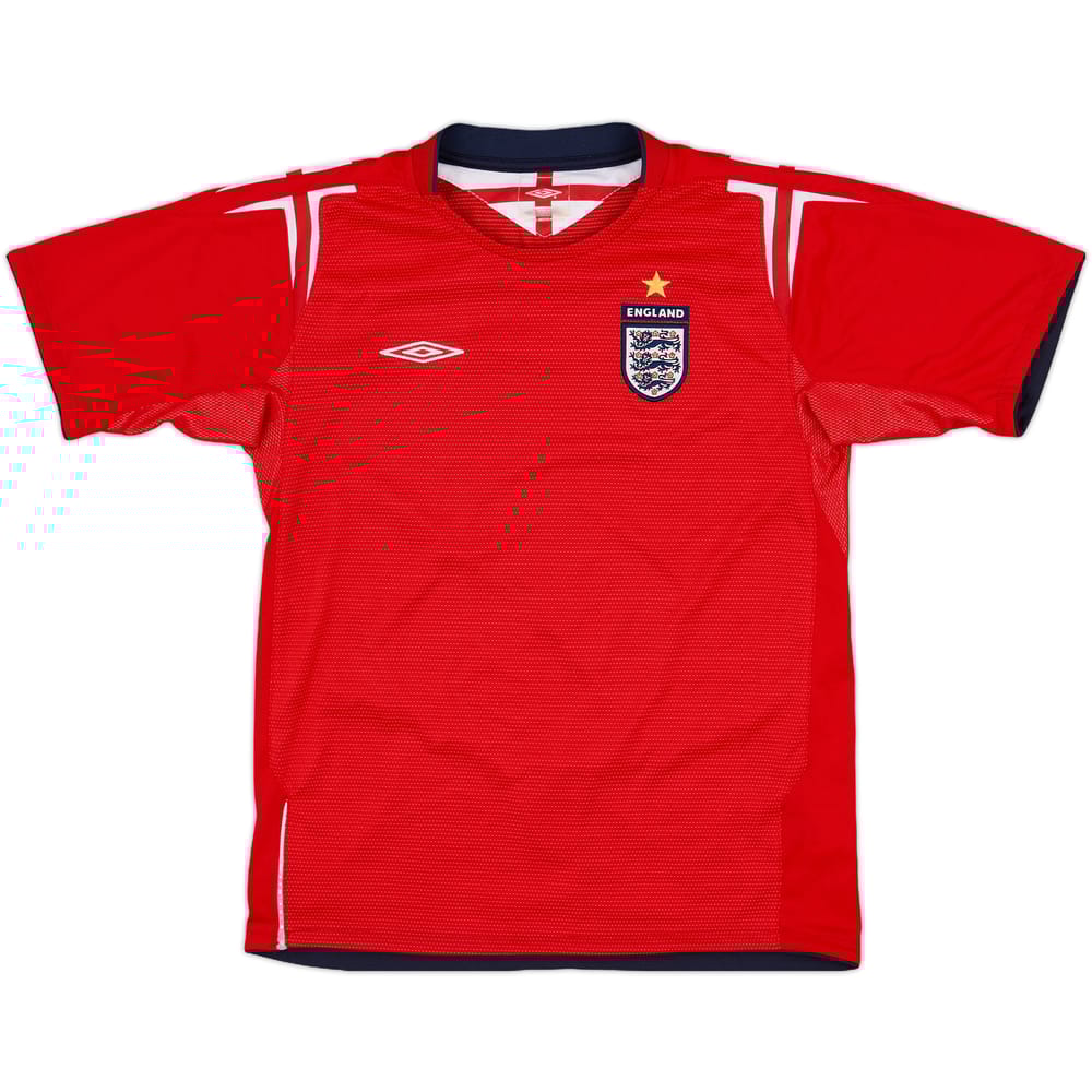 2004-06 England Away Shirt - 9/10 - (L.Boys)