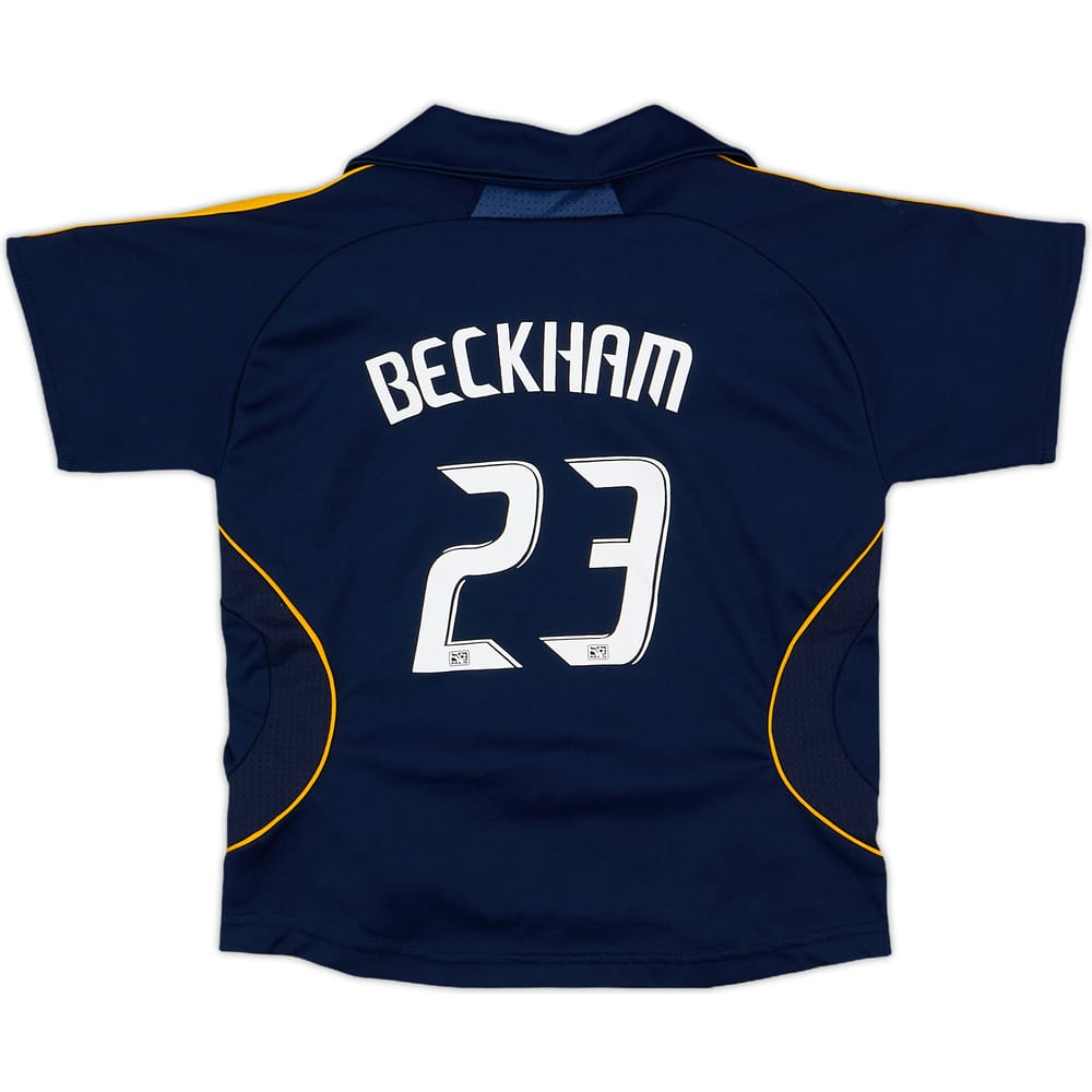 2007-08 LA Galaxy Away Shirt Beckham #23 - 9/10 - (3-4 Years)