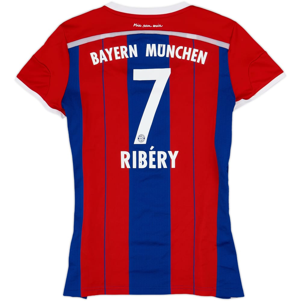 2014-15 Bayern Munich Home Shirt Ribery #7 - 6/10 - (Women's M)