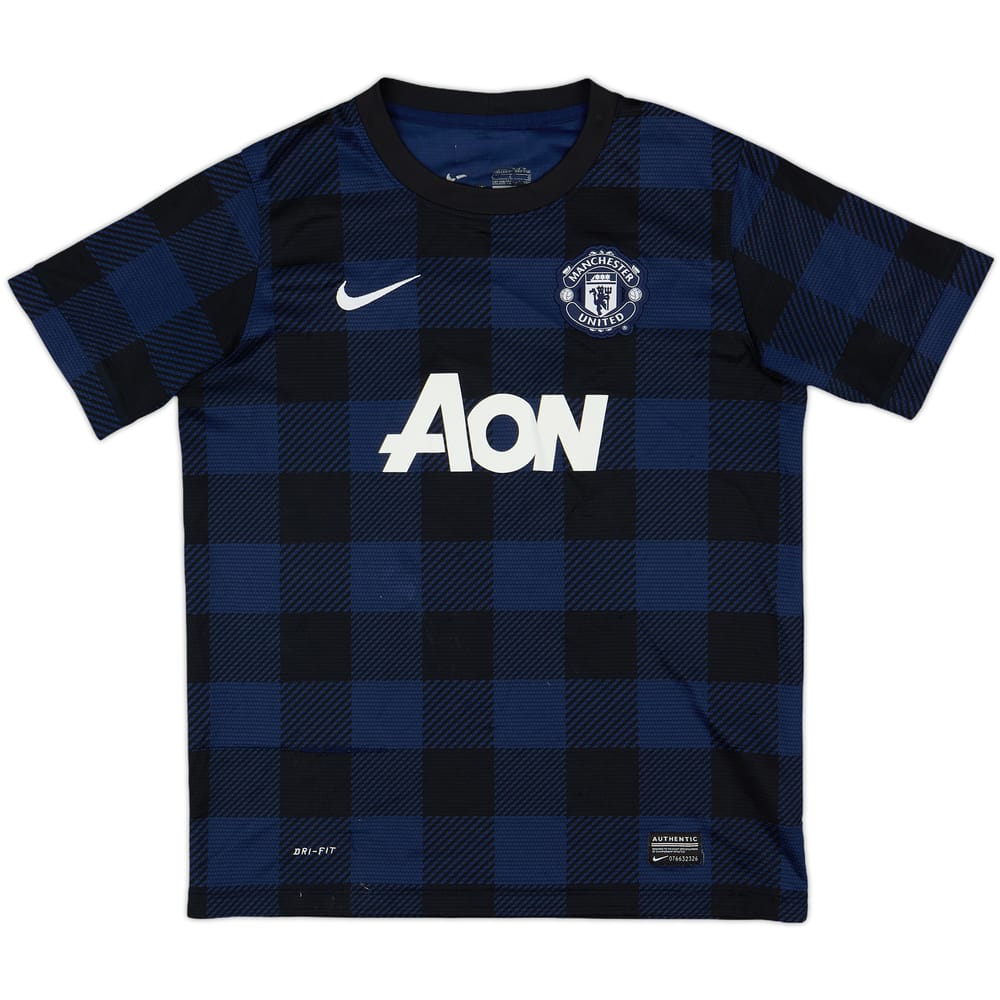 2013-14 Manchester United Away Shirt - 7/10 - (L.Boys)